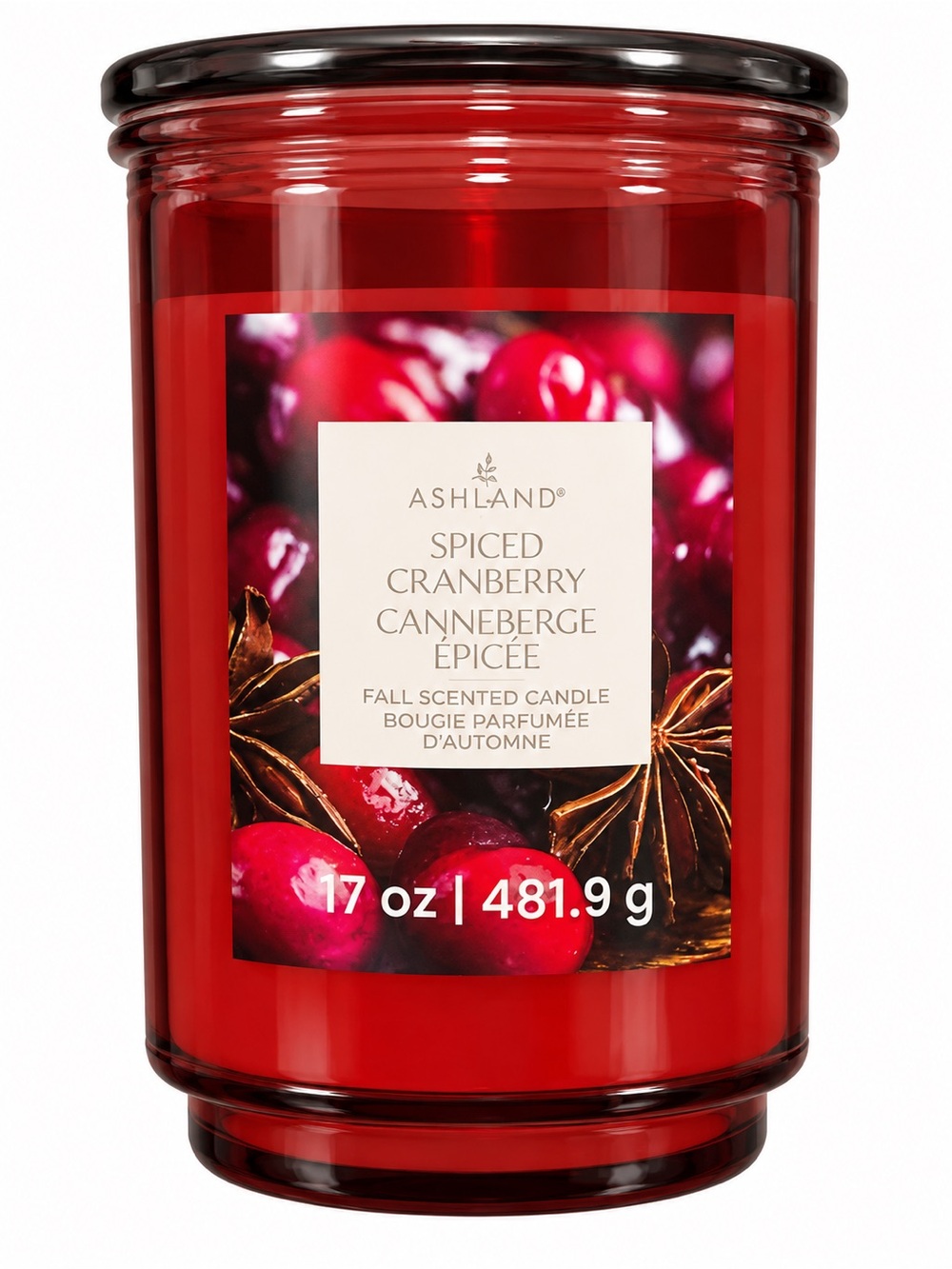 Spiced Cranberry 17 oz Jar Candle